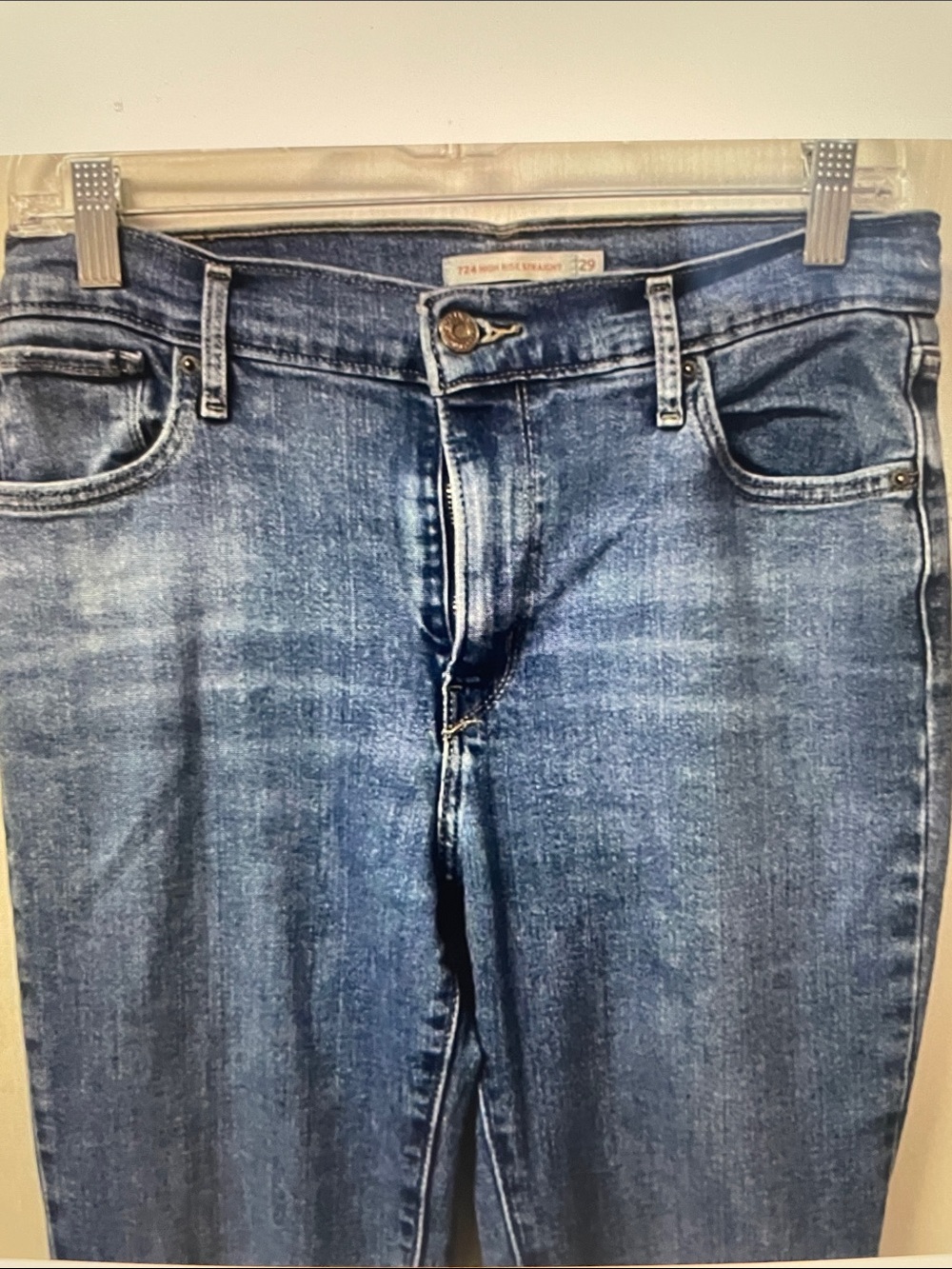 Levi’s 724 High-Rise Straight Women’s Jeans - Blue